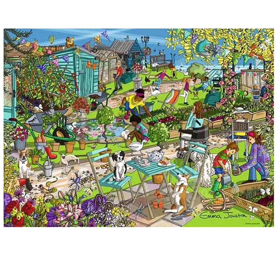 Ravensburger Seaside Allotment Puzzle 500pcs