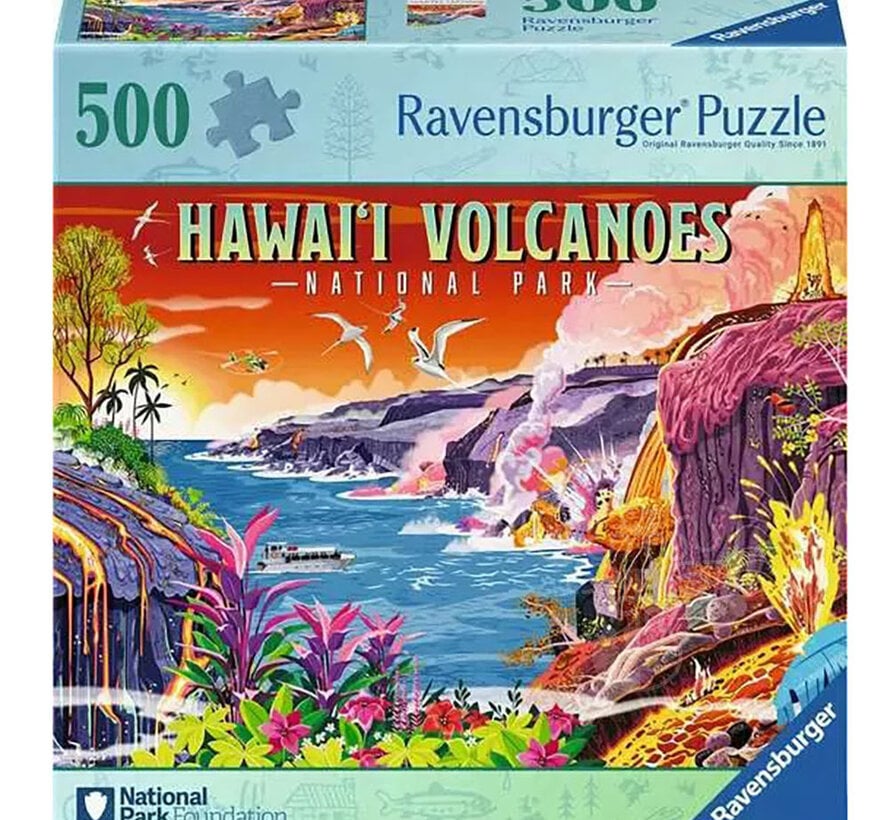 Ravensburger Hawai'I Volcanoes National Park Puzzle 500pcs