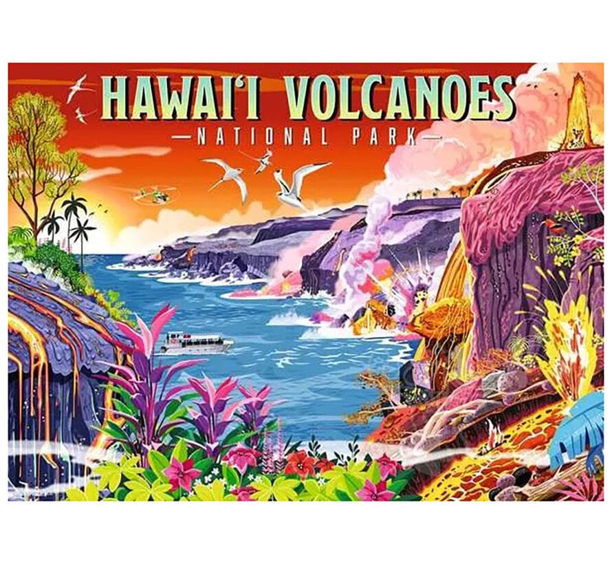 Ravensburger Hawai'I Volcanoes National Park Puzzle 500pcs