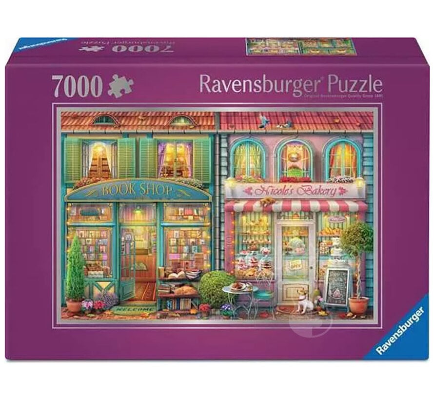 Ravensburger Bookshop and Bakery Puzzle 7000pcs