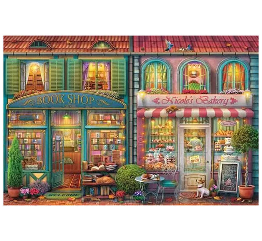 Ravensburger Bookshop and Bakery Puzzle 7000pcs