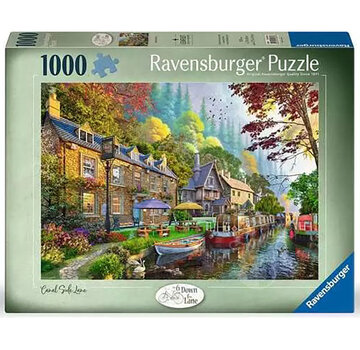 Ravensburger Ravensburger Down Lane #6 Canal Side Lane Puzzle 1000pcs