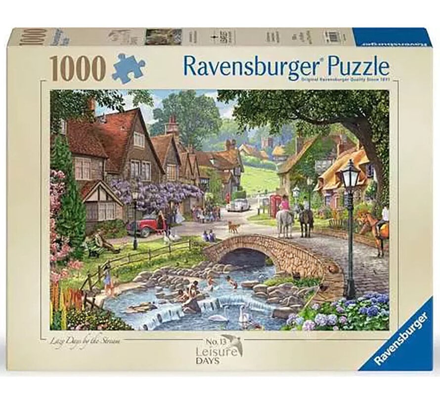 Ravensburger Leisure Days #13 Lazy Days by the Stream Puzzle 1000pcs