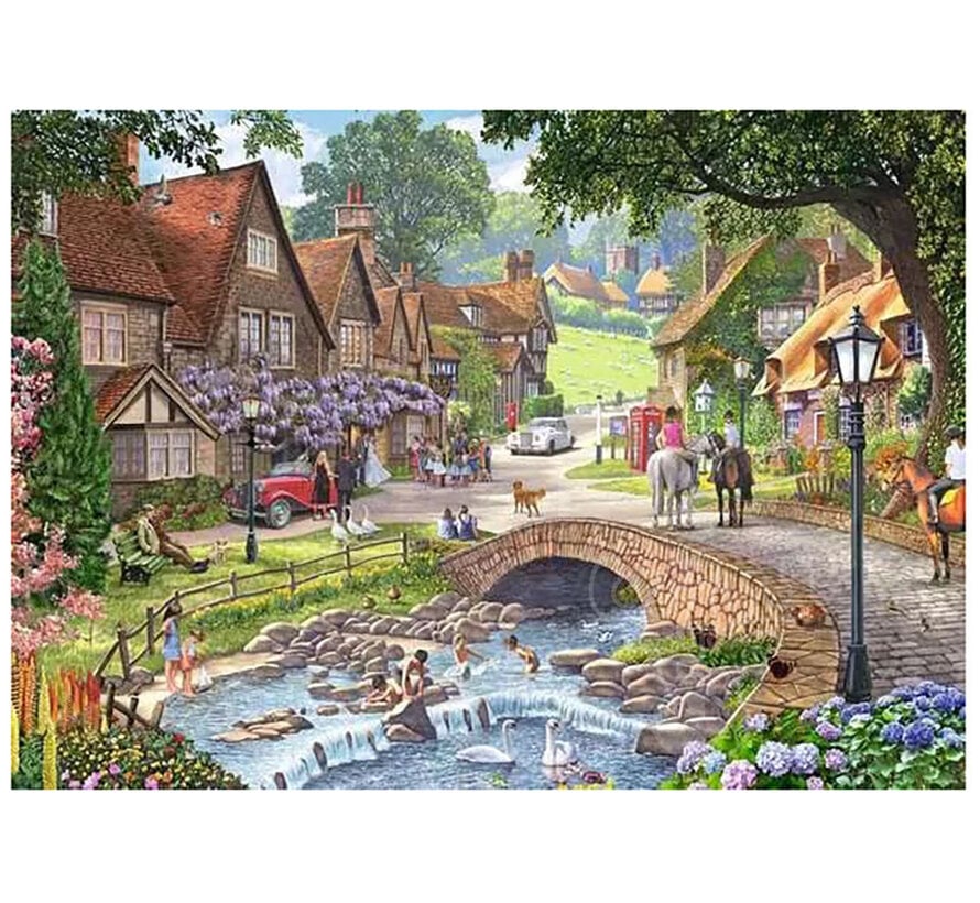 Ravensburger Leisure Days #13 Lazy Days by the Stream Puzzle 1000pcs