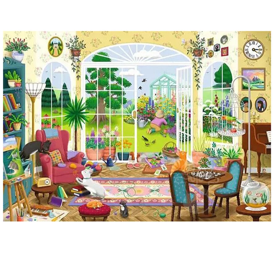 Ravensburger Summer Garden Parlour Puzzle 1000pcs