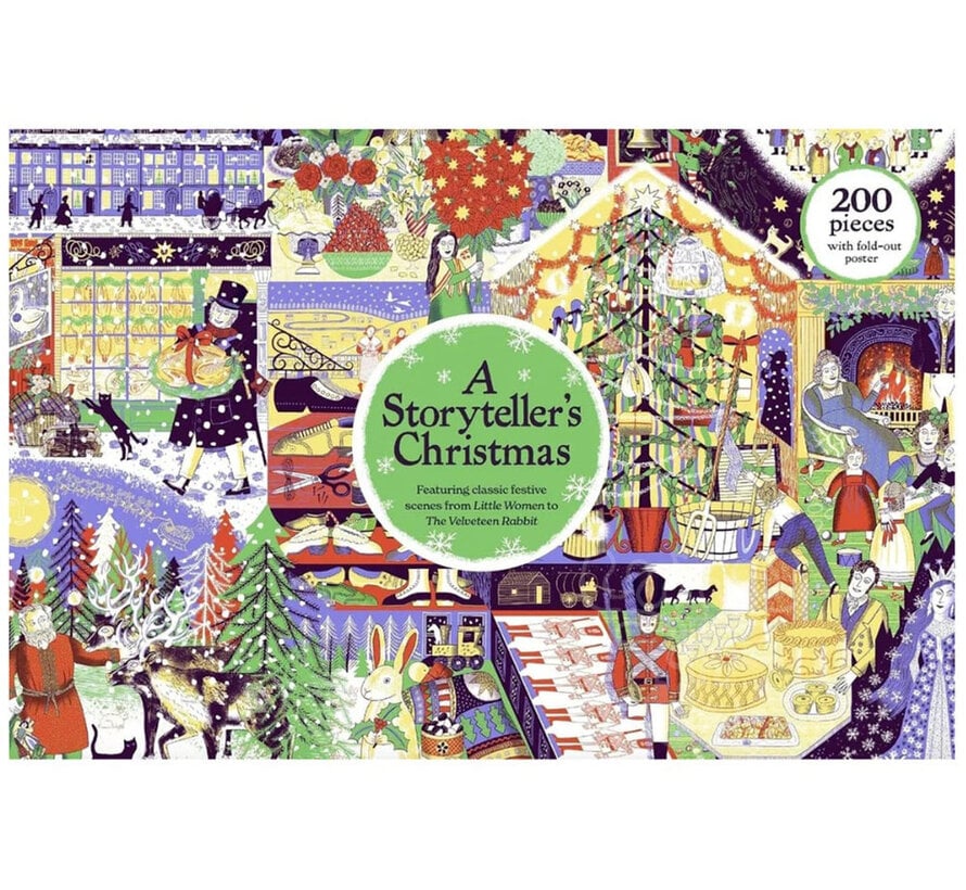 Laurence King A Storyteller's Christmas Puzzle 200pcs