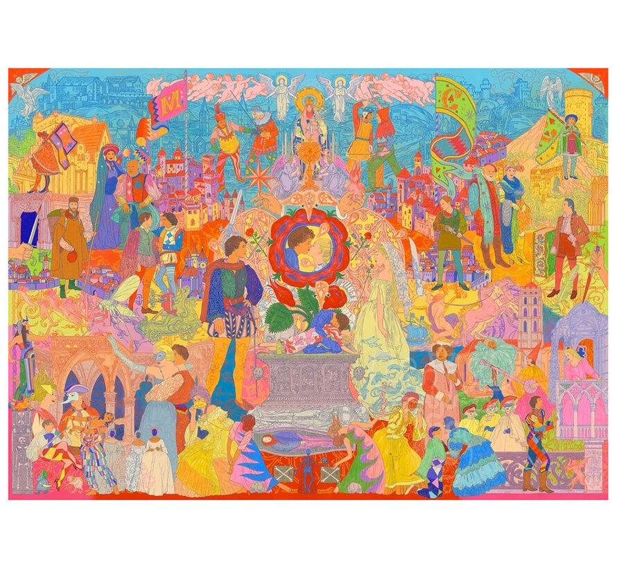 Laurence King The World of Romeo and Juliet Puzzle 1000pcs