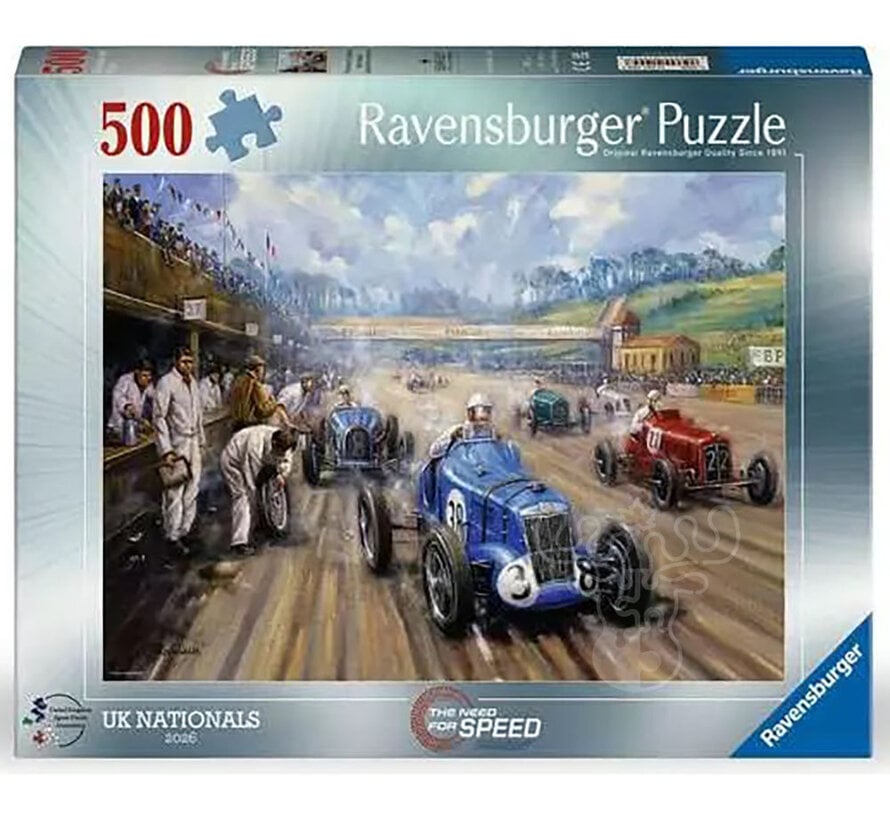 Ravensburger The Need for Speed Puzzle 500pcs UK JPA Nationals 2026