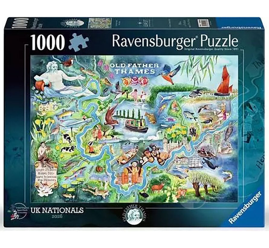 Ravensburger Old Father Thames Puzzle 1000pcs UK JPA Nationals 2026