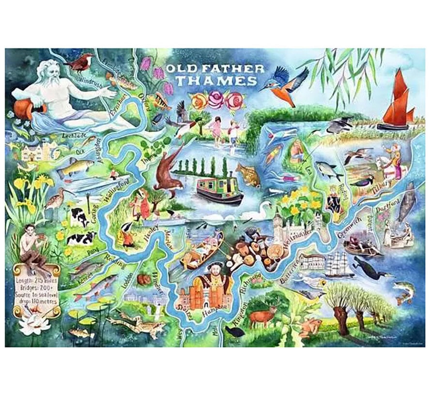 Ravensburger Old Father Thames Puzzle 1000pcs UK JPA Nationals 2026