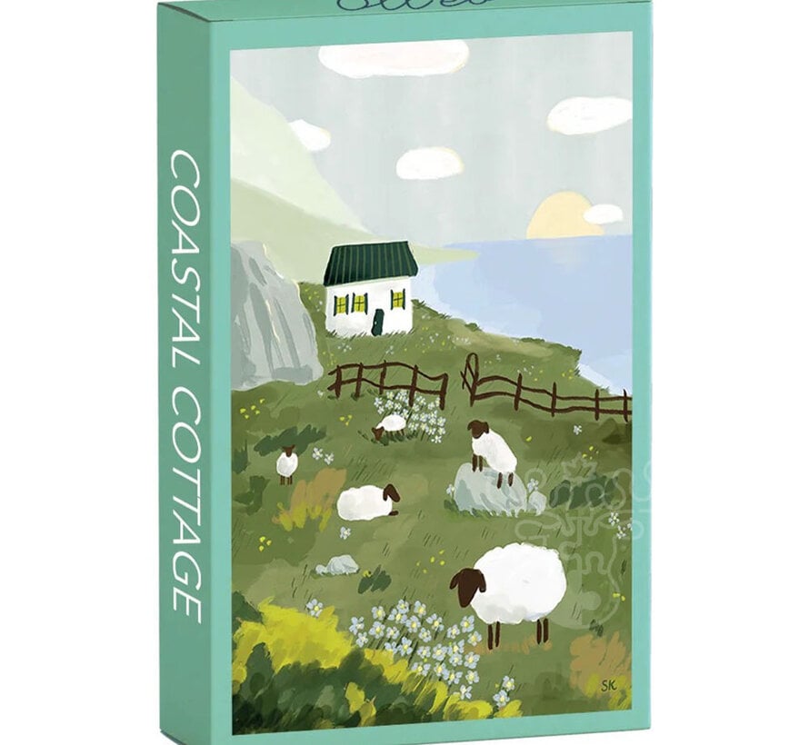 Olleo Coastal Cottage Mini Puzzle 99pcs