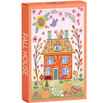 Olleo Puzzles Olleo Fall House Mini Puzzle 99pcs