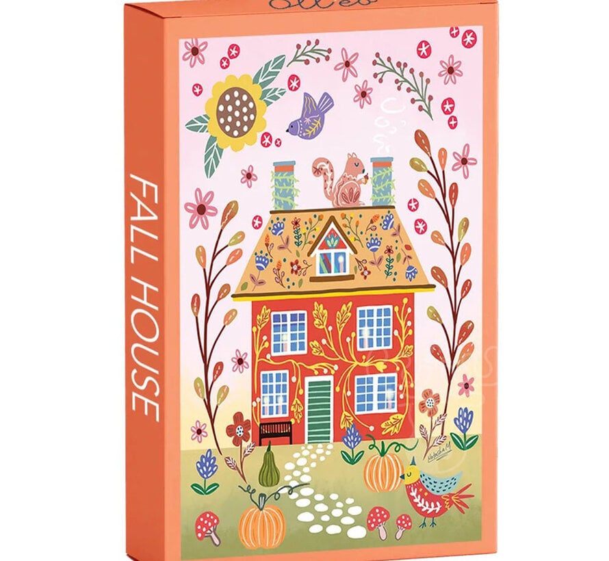 Olleo Fall House Mini Puzzle 99pcs