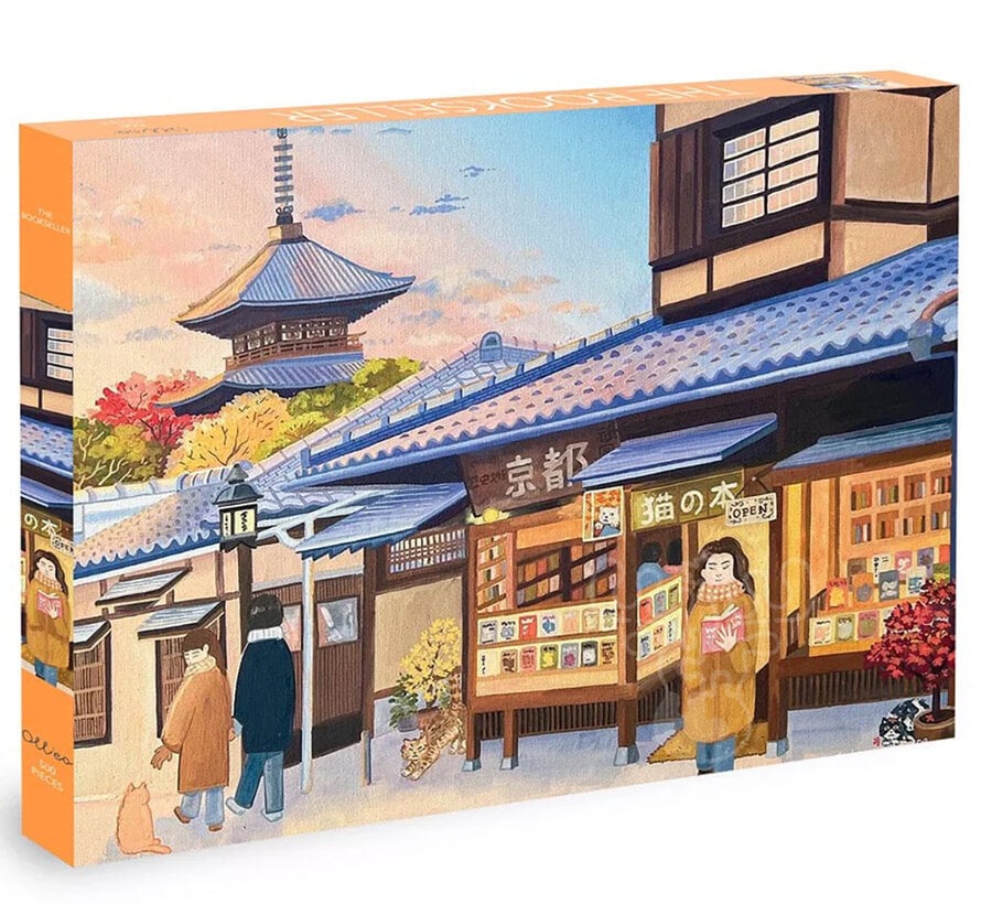 Olleo The Bookseller Puzzle 500pcs
