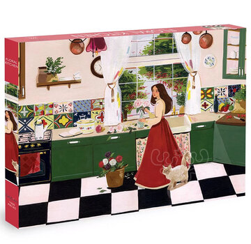 Olleo Puzzles Olleo Floral Kitchen Puzzle 1000pcs