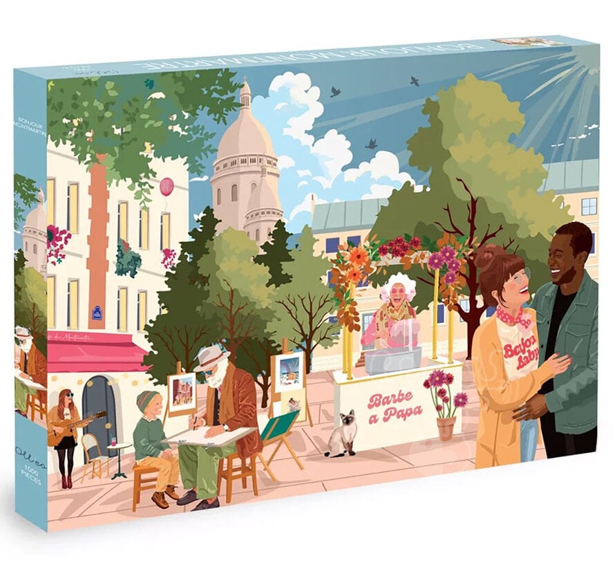 Olleo Bonjour Montmartre Puzzle 1000pcs