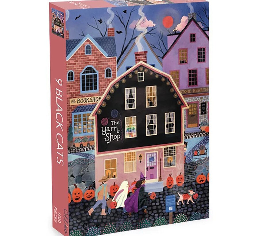 Olleo 9 Black Cats Puzzle 1000pcs