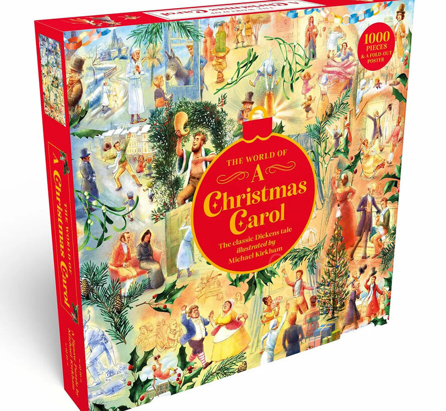 Laurence King The World of A Christmas Carol Puzzle 1000pcs