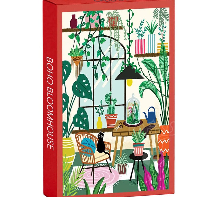 Olleo Boho Bloomhouse Mini Puzzle 99pcs