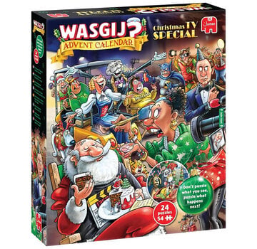 Jumbo Jumbo Wasgij Christmas TV Special Advent Calendar 2026 Puzzle 24 x 54pcs