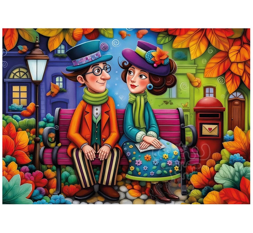 JaCaRou Fall Sweet Romance Puzzle (Collection NovIA) 1000pcs