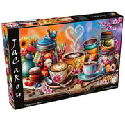 JaCaRou Puzzles JaCaRou Cookies Coffee Bliss (Collection NovIA) Puzzle 1000pcs