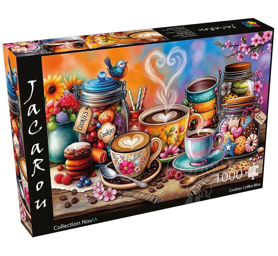 JaCaRou Cookies Coffee Bliss (Collection NovIA) Puzzle 1000pcs