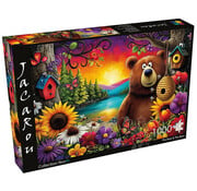 JaCaRou Puzzles JaCaRou The Bear & the Bees (Collection NovIA) Puzzle 1000pcs