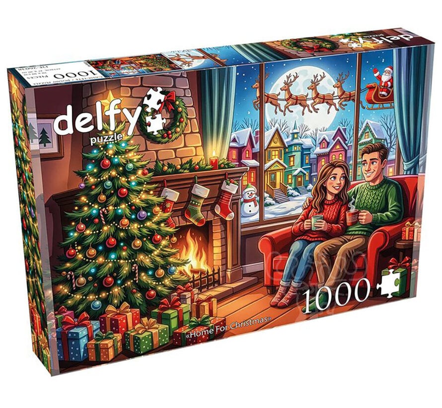 Delfy Home for Christmas Puzzle 1000pcs