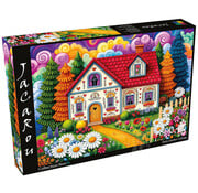 JaCaRou Puzzles JaCaRou Zesty Garden Cottage (Collection NovIA) Puzzle 1000pcs