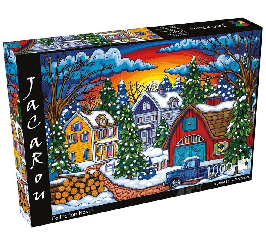 JaCaRou Frosted Farm Memories (Collection NovIA) Puzzle 1000pcs