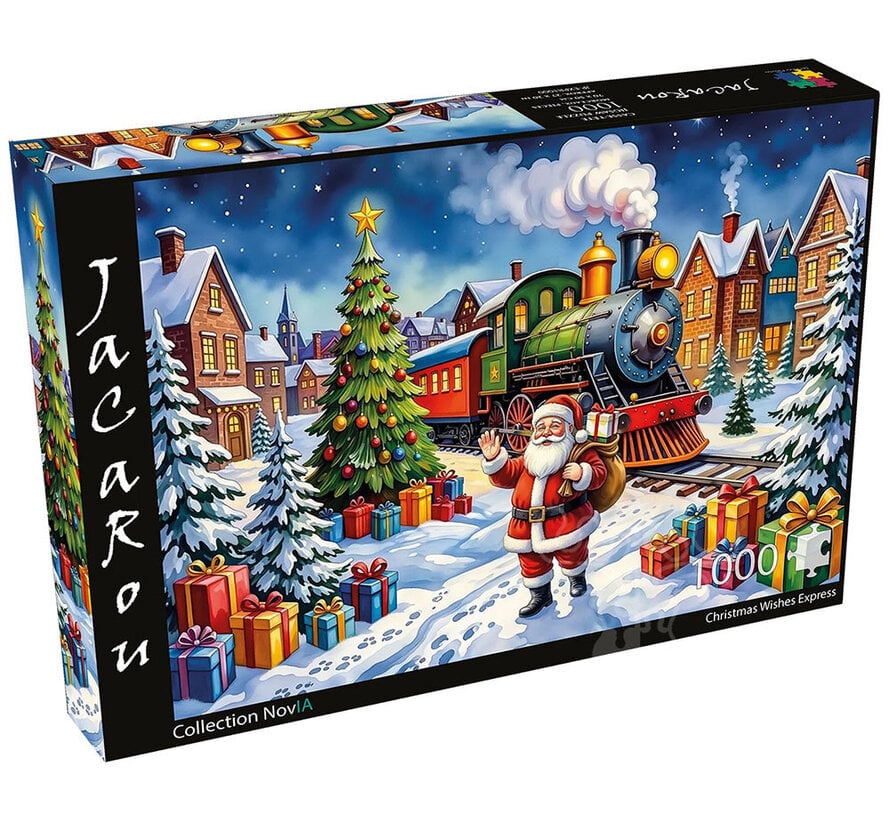 JaCaRou Christmas Wish Express (Collection NovIA) Puzzle 1000pcs