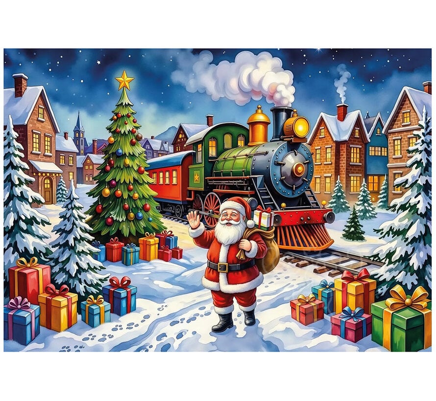 JaCaRou Christmas Wishes Express (Collection NovIA) Puzzle 1000pcs