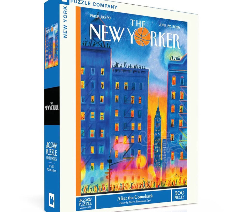 New York Puzzle Co. The New Yorker: After the Comeback Puzzle 500pcs