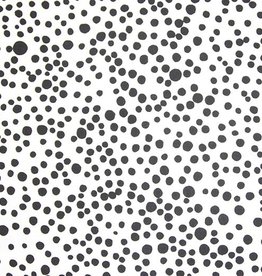 Northcott Banyan Classics black dots (1/2m)- 81205-990