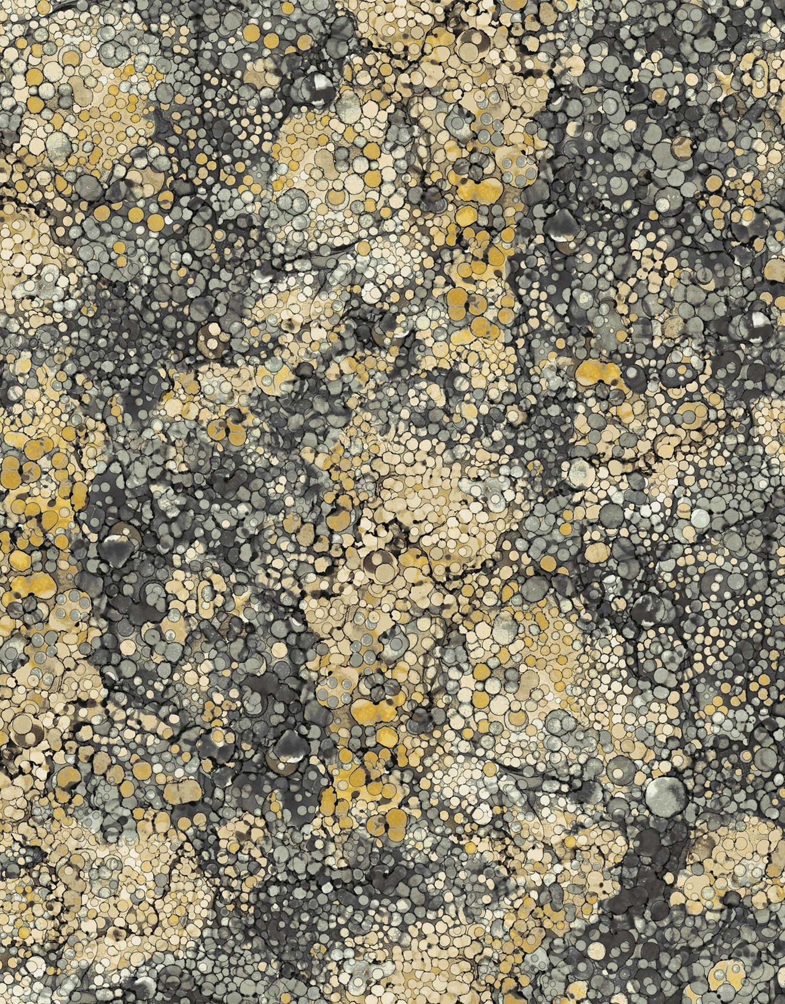 Northcott Journey Grey Multi bubble texture (1/2m)- DP23899-94