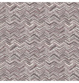 Northcott Canyon Creek Charcoal Plum Zig Zag (1/2m)- 23864-98