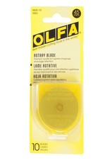 OLFA 45mm Tungsten Rotary Blade, Pack of 10