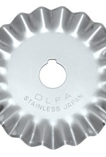 OLFA Olfa Stainless Steel Pinking Rotary Blade 45mm