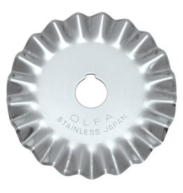 OLFA Olfa Stainless Steel Pinking Rotary Blade 45mm