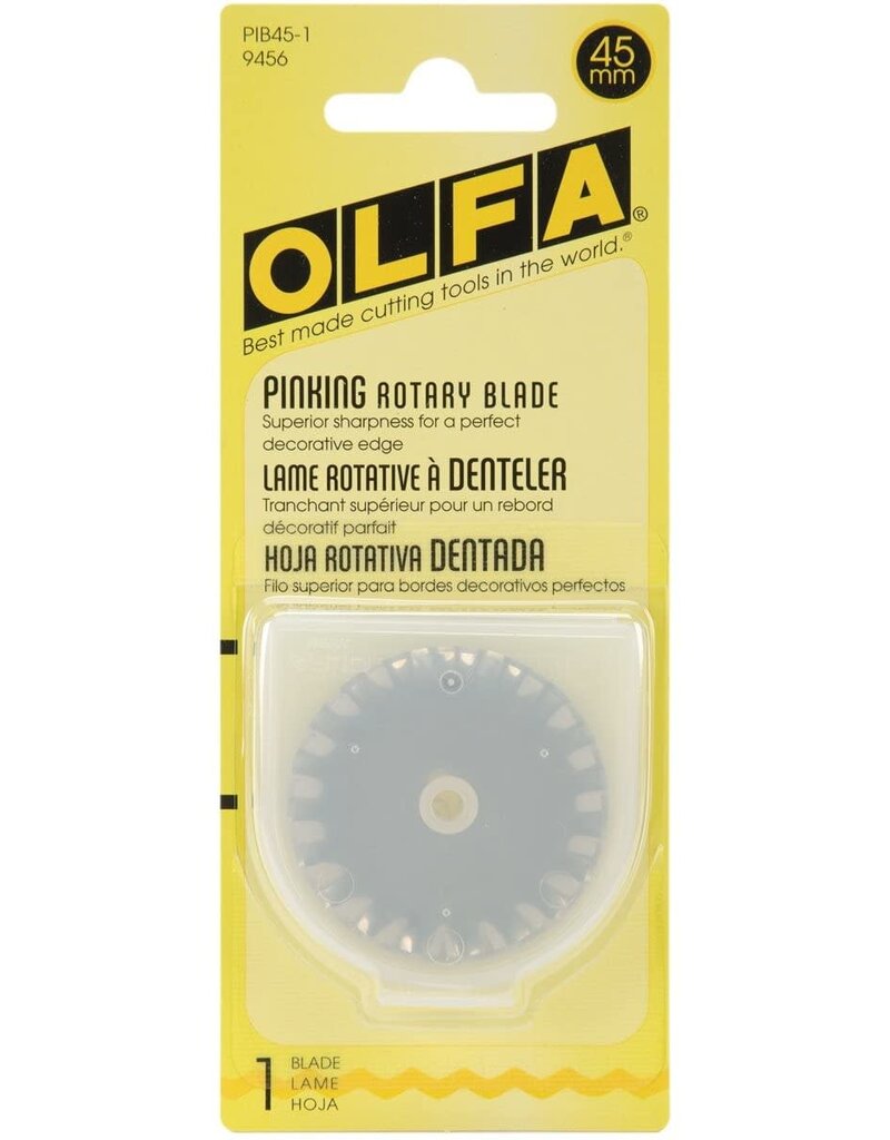 OLFA Olfa Stainless Steel Pinking Rotary Blade 45mm