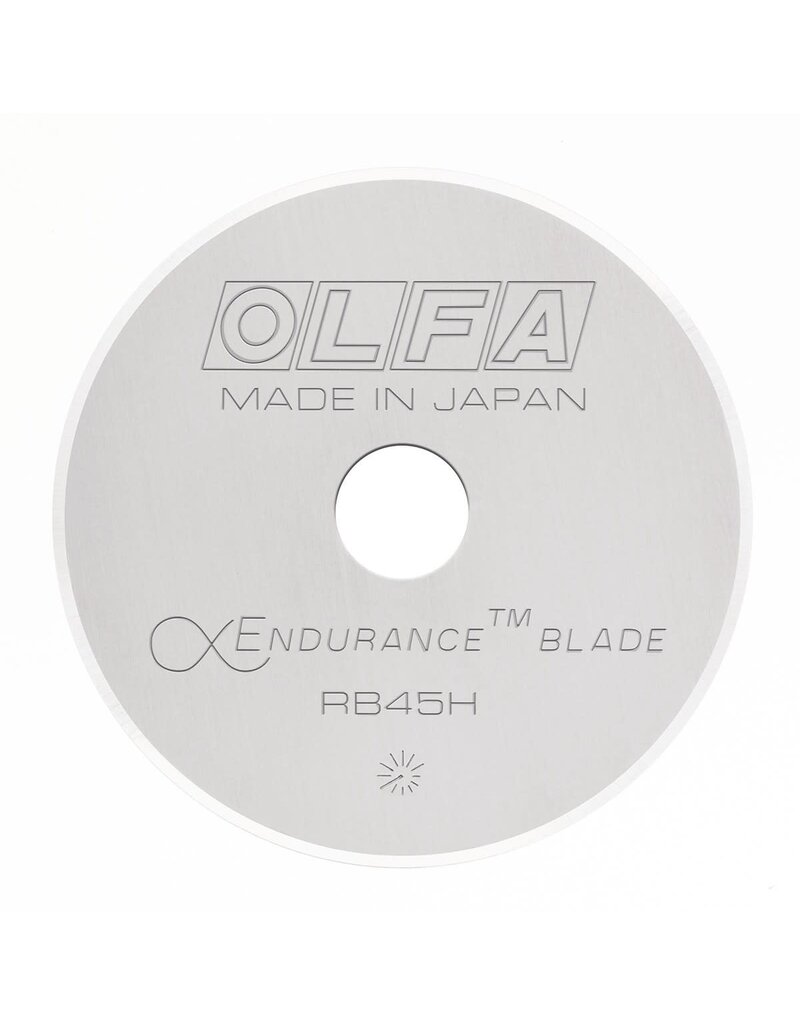 OLFA 45mm Endurance Rotary Blade, Pack of 1