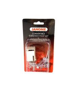 Janome Convertible Even Feed Foot Set  LOW SHANK- 214517004