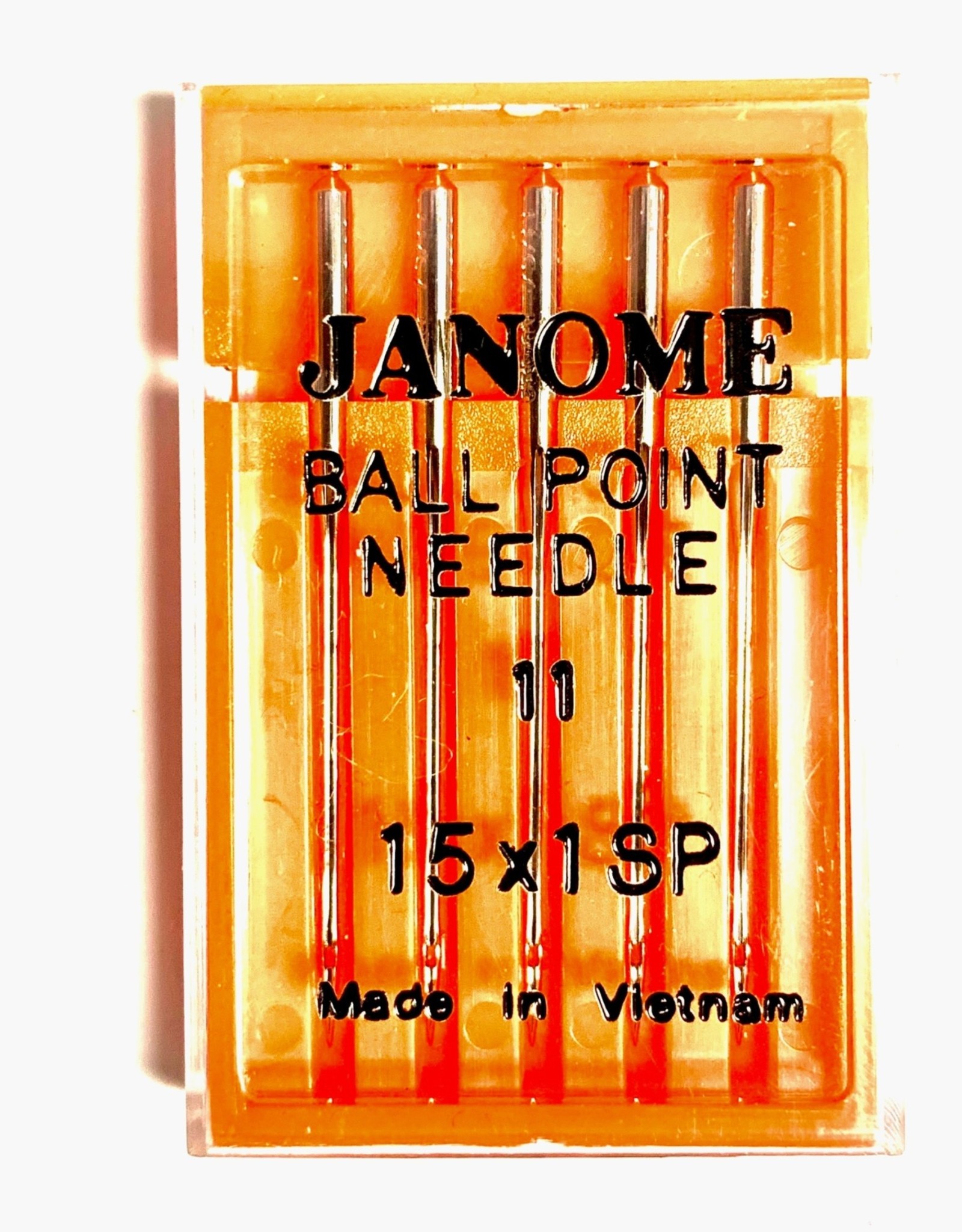 Janome Ball Point Needle 11 15 X 1 SP