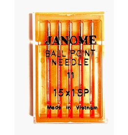 Janome Ball Point Needle 11 15 X 1 SP