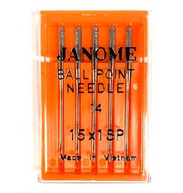 Janome Ball Point Needle 14 15x1 SP