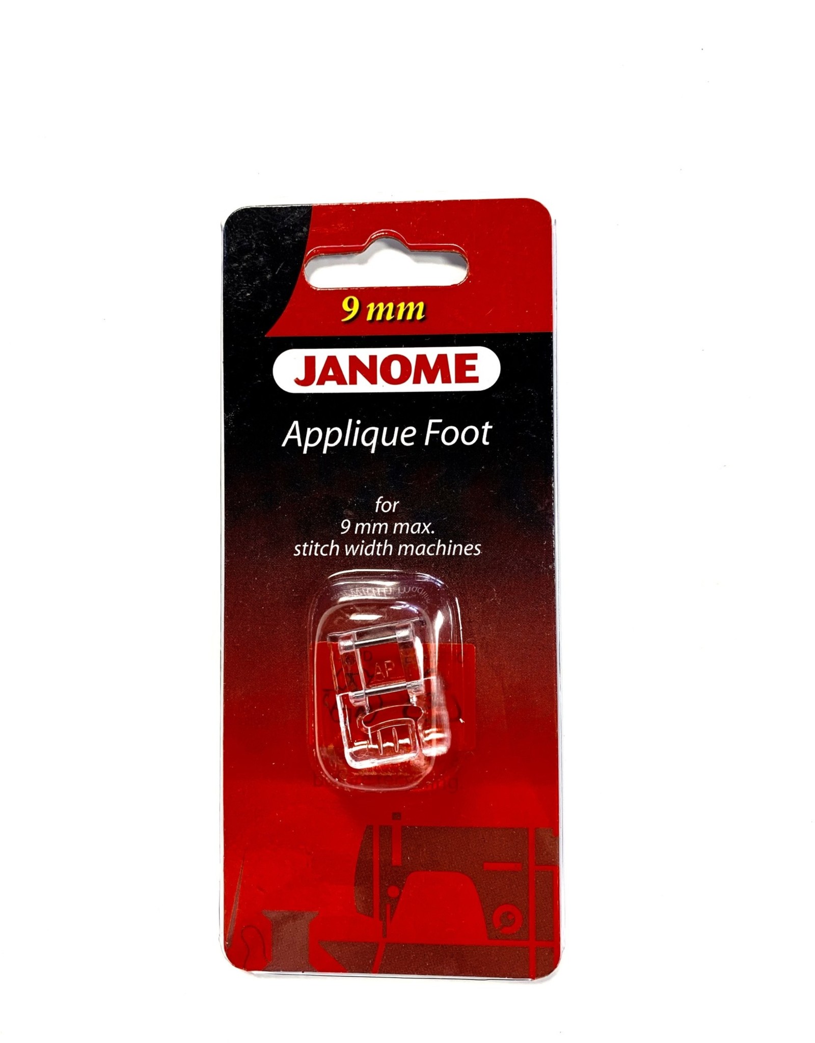 Janome 9mm Applique Foot- 202086002