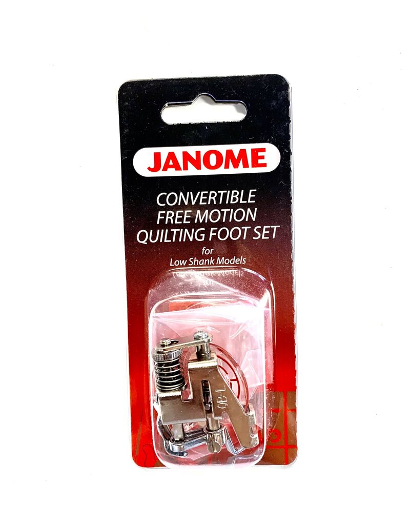 Janome Convertible FMQ Foot Set LOW SHANK- 202002004