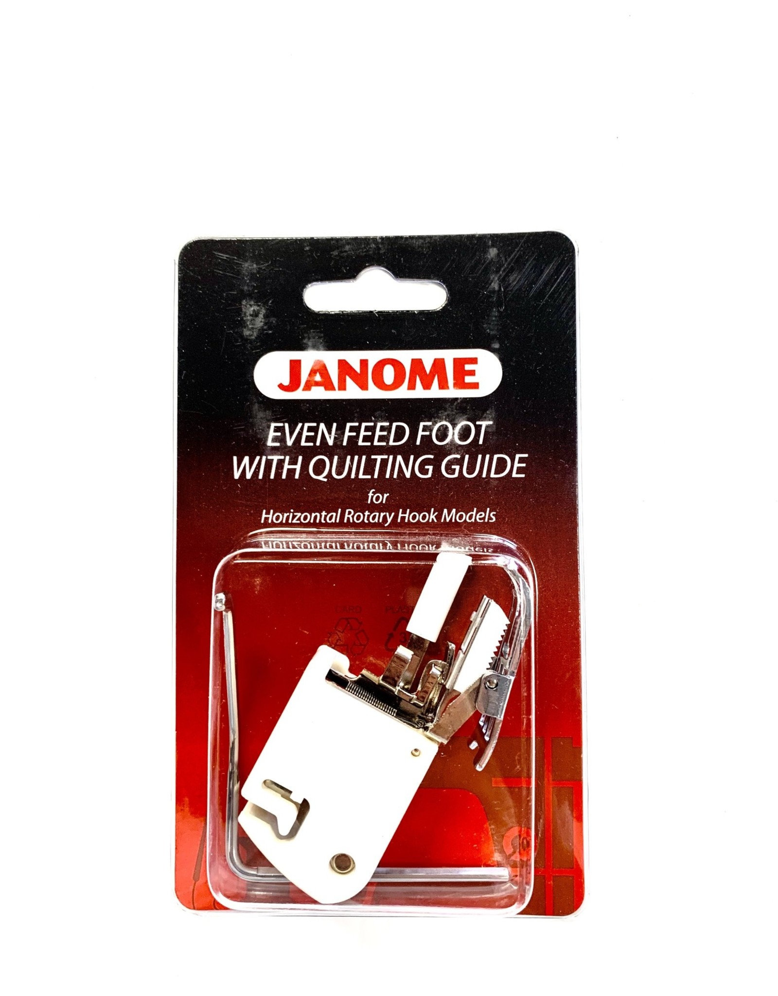 Janome Even Feed Foot With Quilting Guide (Horizontal)- 200311003