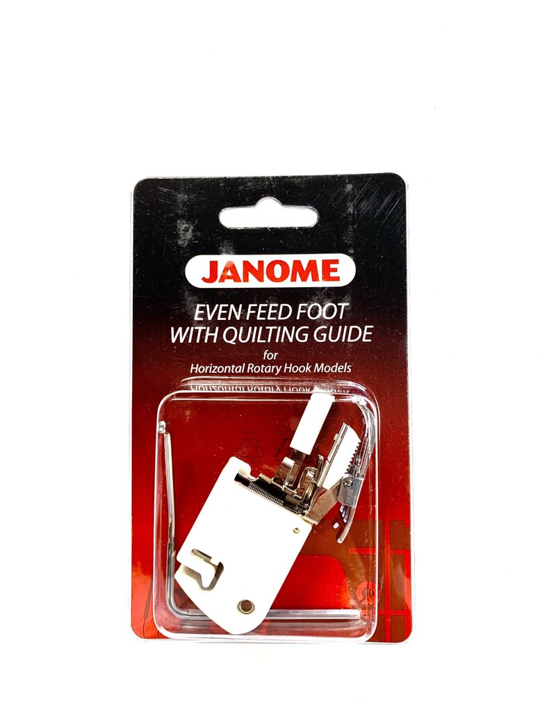 Janome Even Feed Foot With Quilting Guide (Horizontal)- 200311003
